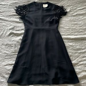 LIKE NEW Kate Spade New York sequin fringe swing dress size 0